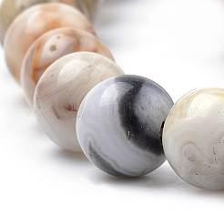 Natural Crazy Lace Agate Beads Strands&nbsp;G-S259-38-6mm