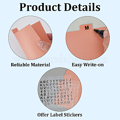 5Pcs Discbound Notebook Index Divider Sheets&nbsp;AJEW-CP0009-50