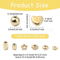 CCB Plastic Spacer Beads Set&nbsp;CCB-YW0001-41G