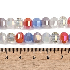 Electroplate Glass Beads Strands&nbsp;EGLA-G039-09A-01