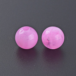アクリルビーズ  天然石風  ラウンド  パールピンク  8mm  穴：1.8mm  約2000個/500g&nbsp;MACR-S375-001B-03