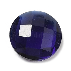 ガラスラインストーンカボション  多面カット  後ろ向き  フラットラウンド  ミックスカラー  10x4.5~5mm&nbsp;GLAA-B012-41