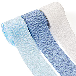 9 Yards 3 Colors Polycotton Pleated Ribbon&nbsp;OCOR-TA0002-07A