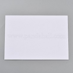 画用紙  水彩紙  ホワイト  長方形  178x128x0.3mm  120個/セット&nbsp;AJEW-WH0567-76F