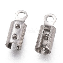 Tarnish Resistant 304 Stainless Steel Folding Crimp Ends&nbsp;STAS-L262-04B-P