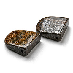 天然古銅ペンダント  スクエアチャーム  24~24.5x22~22.5x8~9mm  穴：1.5mm&nbsp;G-M405-10-03