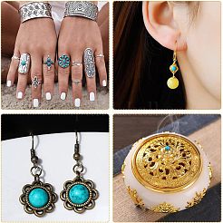 5 Style Acrylic Cabochons&nbsp;SACR-FH0001-09
