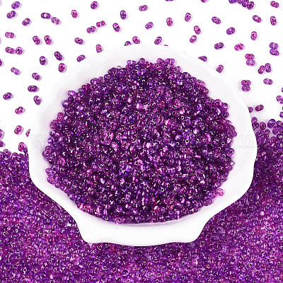 Baking Paint Glass Seed Beads&nbsp;SEED-K009-03B-04-1