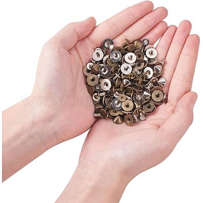 Zinc Alloy Flat Wooden Box Pull Handle Knobs&nbsp;PALLOY-NB0001-02-1