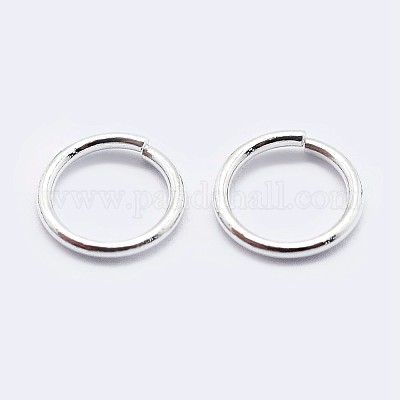 925 Sterling Silver Saw Cut Open Jump Rings&nbsp;STER-F036-02S-0.7x3mm-1
