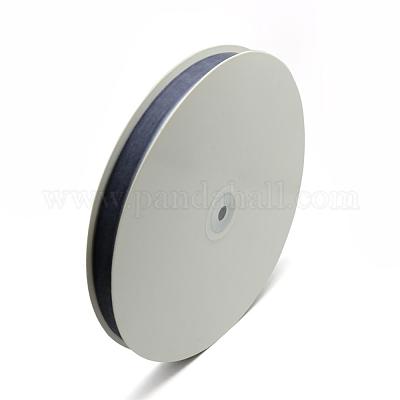 5/8インチの片面ベルベットリボン  スレートグレイ  5/8インチ（15.9mm）  約25ヤード/ロール（22.86メートル/ロール）&nbsp;OCOR-R019-15.9mm-189-1