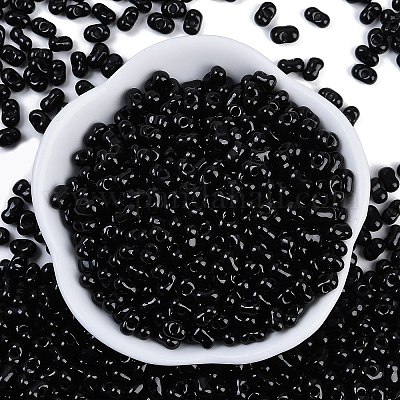 Baking Paint Glass Seed Beads&nbsp;SEED-K010-A02-1