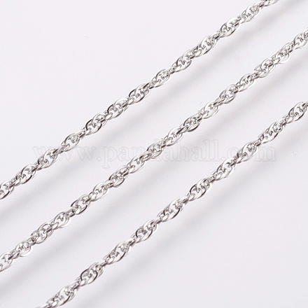 Anti Rust Chain Rope Wholesale Tarnish Resistant 304 Stainless Steel Rope Chains - Pandahall.com