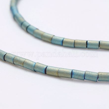 Electroplate Non-Magnetic Synthetic Hematite Strands G-K259-14A-1
