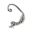 316 Surgical Stainless Steel Cuff Earrings, Left, Leopard, 54x41.5mm
