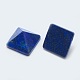 天然石ラピスラズリカボション  ピラミッド  20x20x12~13mm  対角長さ：26mm&nbsp;G-G759-Y11-2