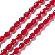 Faceted Glass Beads Strands&nbsp;GLAA-E037-02D-1