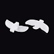 Eagle Shape Natural White Jade Gemstone Pendants&nbsp;G-P563-05E-3