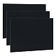 プラスチックシート  長方形  ブラック  30.6x20.4x0.3cm&nbsp;FIND-WH0199-401A-01-1
