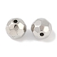 CCBプラスチックビーズ  ラウンド  多面カット  17x16.5mm  穴：3mm&nbsp;ALUM-U001-01B-08-2