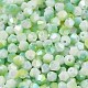 Two Tone Baking Paint Glass Seed Beads&nbsp;SEED-C004-03E-3