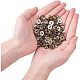 Zinc Alloy Flat Wooden Box Pull Handle Knobs&nbsp;PALLOY-NB0001-02-3