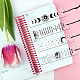 4Pcs Acrylic Bookmarks&nbsp;AJEW-GL0001-73D-6