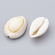 カウリーシェルビーズ  貝殻色  23~26x15~20x11~14mm  約150個/500g&nbsp;SSHEL-T004-06-2