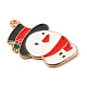 Alloy Enamel Pendants&nbsp;ENAM-G218-B08-3