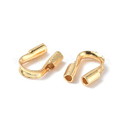304 外科用ステンレス鋼ワイヤーガーディアンおよびプロテクター  18KGP本金メッキ  穴：0.7mm  5x4~4.5x1.4mm