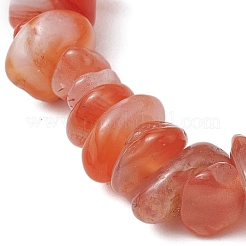 Natural Topaz Jade Chips Beaded Stretch Bracelets for Women&nbsp;BJEW-TA00557-03