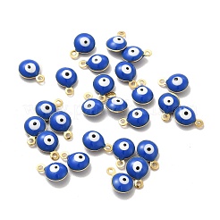 304 Stainless Steel Evil Eye Enamel Charms&nbsp;STAS-G302-03G