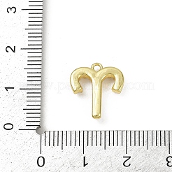 12Pcs 12 Constellations ABS Plastic Imitation Pearl Charms&nbsp;KK-M322-54G