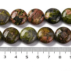 Natural Unakite Beads Strands&nbsp;G-C159-A10-01