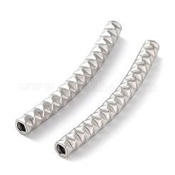 Non-Tarnish 304 Stainless Steel Tube Beads&nbsp;STAS-K259-12P