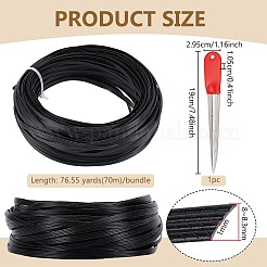 Round Plastic Rattan Wicker Strips&nbsp;FIND-BC0013-78