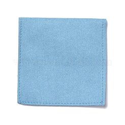 マイクロファイバーギフト包装ポーチ  ジュエリーポーチ  ライトスカイブルー  15.5x8.3x0.1cm&nbsp;ABAG-Z001-01I