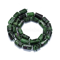 Natural Ruby in Zoisite Beads Strands&nbsp;G-O170-146