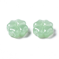Spray Painted Glass Beads&nbsp;GLAA-N035-019-A02