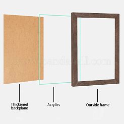 Chemical Fiber Oil Canvas Wall Art&nbsp;HJEW-FG0001-06B