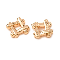 真鍮製チャーム  菱形チャーム  18KGP本金メッキ  7x7x2mm  穴：2x2mm&nbsp;KK-CBAB2E2-02G