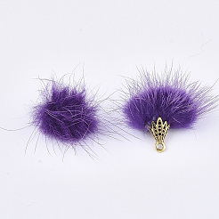 Faux Mink Fur Tassel Pendant Decorations&nbsp;X-FIND-S300-37K
