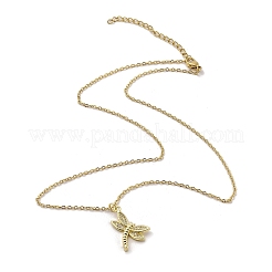 304 Stainless Steel Pendant Necklaces&nbsp;NJEW-U002-03G