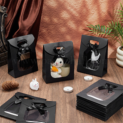 Rectangle Kraft Paper Gift Bags&nbsp;ABAG-WH0062-14A-1