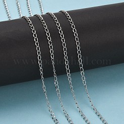 Tarnish Resistant 304 Stainless Steel Curb Chains&nbsp;CHS-R009-05