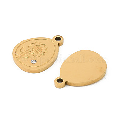 304 Stainless Steel Pendants&nbsp;LS-STAS-D215-05G