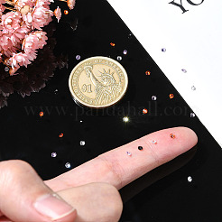 40Pcs 4 Colors Cubic Zirconia Cabochons&nbsp;ZIRC-YW0001-20C