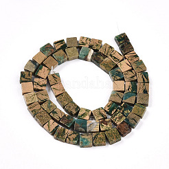 Natural Verdite Stone Beads Strands&nbsp;G-N346-05A-02