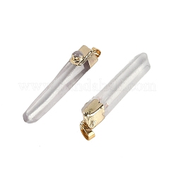 Natural Quartz Crystal Big Pendants with Mixed Stone&nbsp;G-C140-11