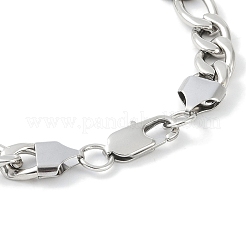 Non-Tarnish 201 Stainless Steel Figaro Chain Bracelets for Women Men&nbsp;BJEW-I316-04P